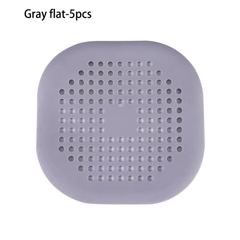 Revolutionary Silicone Floor Drain Sticker - Ultimate Hair Filtration & Anti-Blocking Solution for Your Bathroom & Kitchen!