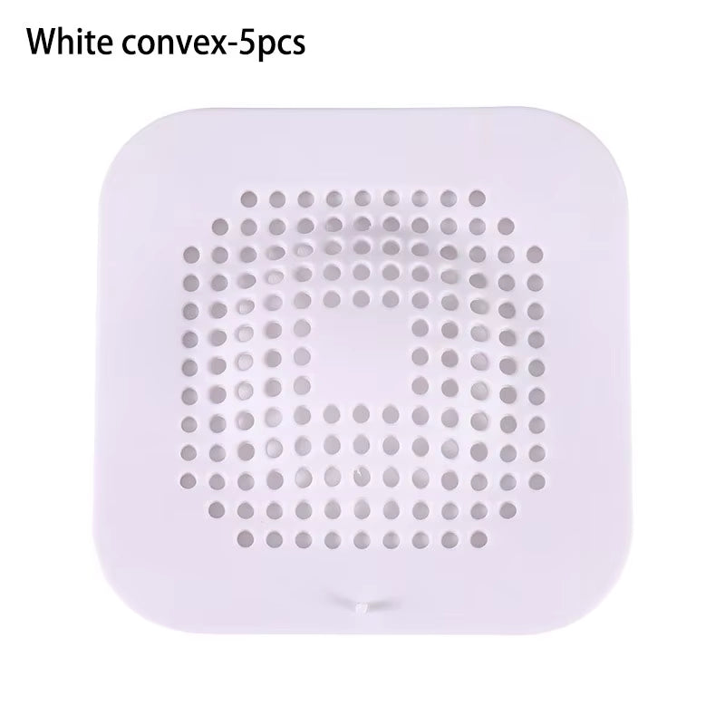 Revolutionary Silicone Floor Drain Sticker - Ultimate Hair Filtration & Anti-Blocking Solution for Your Bathroom & Kitchen!