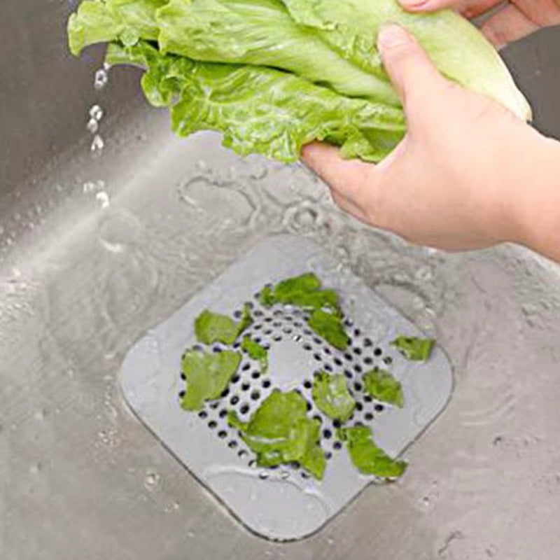 Revolutionary Silicone Floor Drain Sticker - Ultimate Hair Filtration & Anti-Blocking Solution for Your Bathroom & Kitchen!
