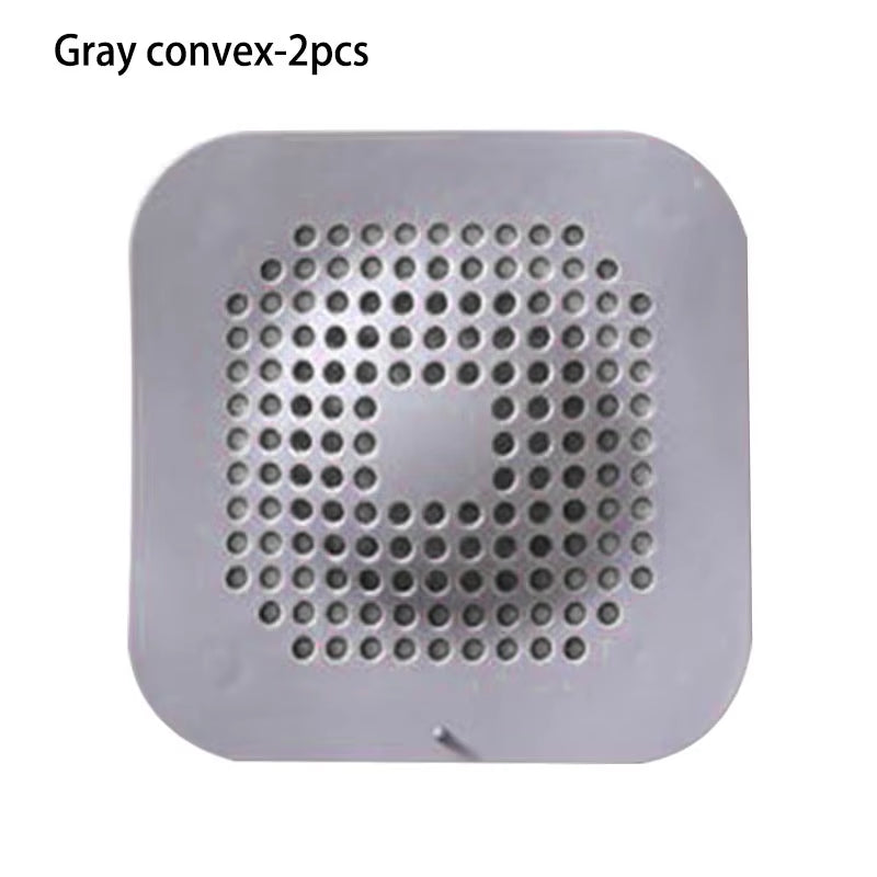 Revolutionary Silicone Floor Drain Sticker - Ultimate Hair Filtration & Anti-Blocking Solution for Your Bathroom & Kitchen!