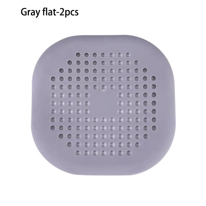 Revolutionary Silicone Floor Drain Sticker - Ultimate Hair Filtration & Anti-Blocking Solution for Your Bathroom & Kitchen!