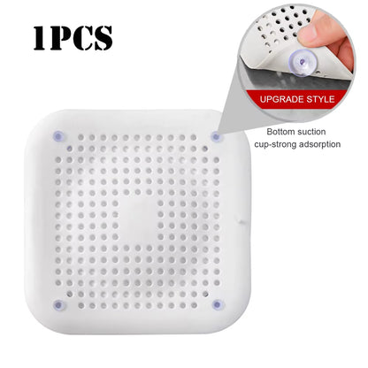 Shower Drain Covers Silicone Tube Drain Hair Catcher Stopper with Sucker for Bathroom Kitchen Filter Trap Home Drain Protectors