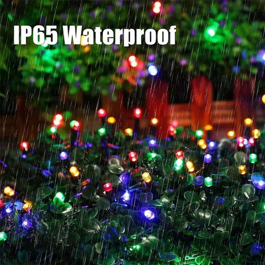 330LED Outdoor Led Solar String Lights Fairy Light Solar Powered Garland Lights 8 Mode 33M Garden Wedding Decoration Waterproof