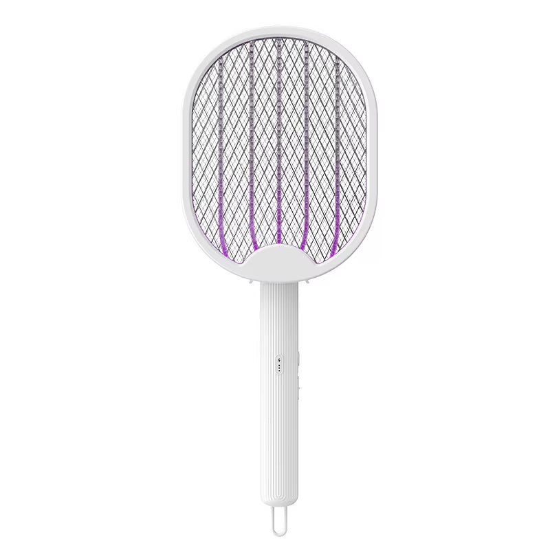 Foldable Electric Mosquito Killer 3000V USB Rechargeable Fly Trap Mosquito Swatter Racket Insect Killer with UV Light Bug Zapper