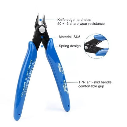 Universal Diagonal Pliers Carbon Steel Pliers Electrical Wire Cable Cutters Cutting Side Snips Flush Pliers Nipper Hand Tools