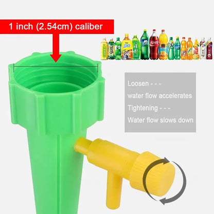 Automatic Drip Irrigation System Self Watering Spike for Flower Plants Greenhouse Garden Adjustable Auto Water Dripper Device