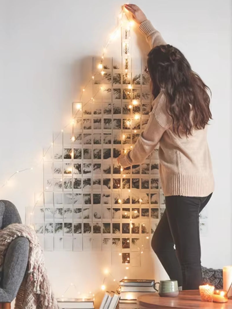 1/5/10Pcs Fairy Lights String Button Battery Light Home Decor Living Bedroom Garden Christmas Wedding New Year Ornament Garland