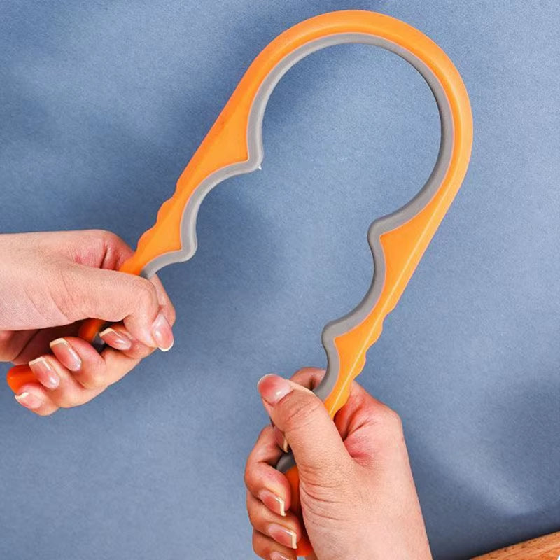 1Pc Multifunctional 4-In-1 Jar Opener, Jar Gripper, Lid Opener, Can Opener, Bottle Opener